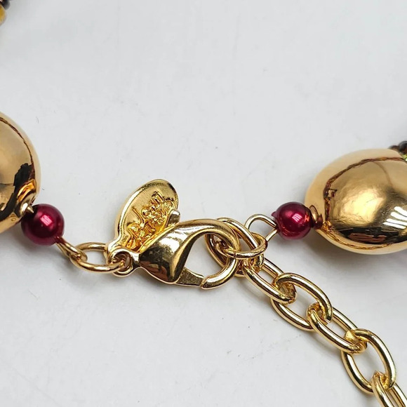 Joan Rivers Multi-Strand Beaded Necklace With Gold Tone Clasp - Picture 4 of 7